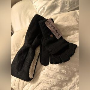 Bear paw headband and gloves set